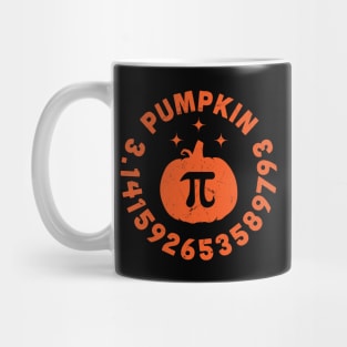 Pumpkin Pi Number 3.14 Pumpkin Pie Math Mug